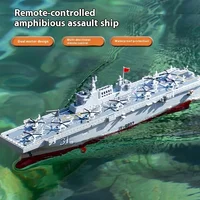 JJRC New 2.4g Dual Motor Drift Simulation Destroyer Model High-speed Rc Remote Control Ship Summer Explosion  Birthday Gift 1