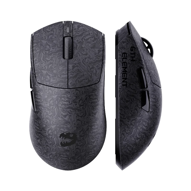 Mx301pro 무선 블루투스 호환 게이밍 마우스, 탄소 섬유 복합 소재, 3가지 모드 Paw3315 센서, FPS 오피스 마우스
