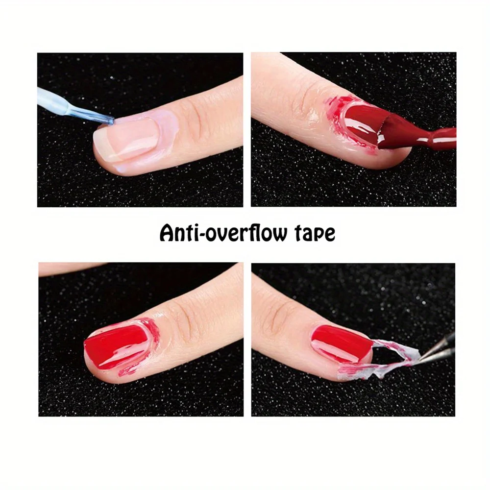 15ml Nail Peel Off Liquid Anti-Overflow Glue Nail Art Edge Fast Dry Nails Finger Lacquer Protectors Skin Care DIY Manicure Tool