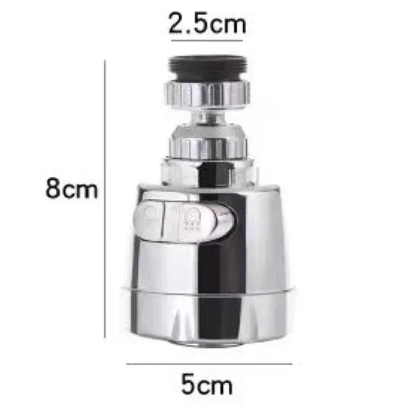 10pcs Universal faucet splash extender Household kitchen water shower water saving rotary filter head