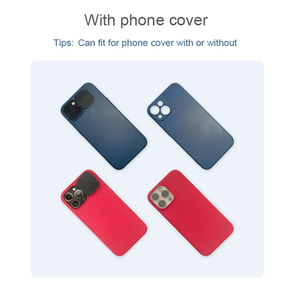 Copertura per webcam del telefono Obiettivo della fotocamera posteriore Adesivo protettivo in plastica per la privacy Copertura della fotocamera Prevenzione caduta per iPhone 13 Pro Max 13Mini - Image 5
