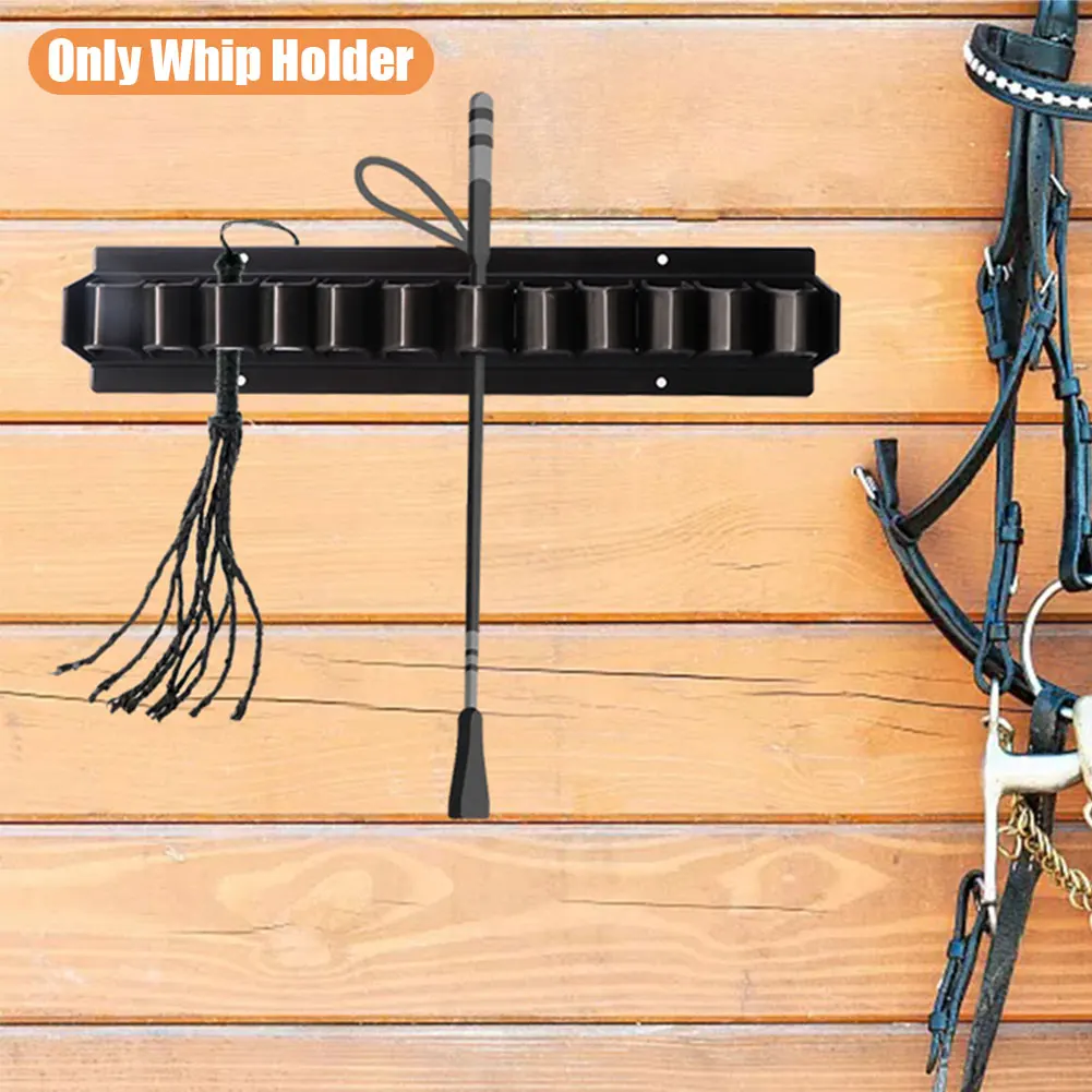 Wall Mounted Bracket Hanger Equestrian Crop Holder Tack Room Whip Rack Storage For Horse Stables riding accessories