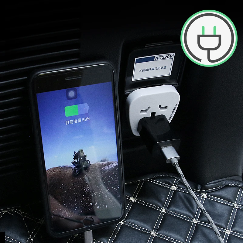 Dedicated for Toyota Land Cruiser Prado 200 150 2008- Trunk 12V to 220V Power Plug Converter Car Modification dcdc converter ecu control unit