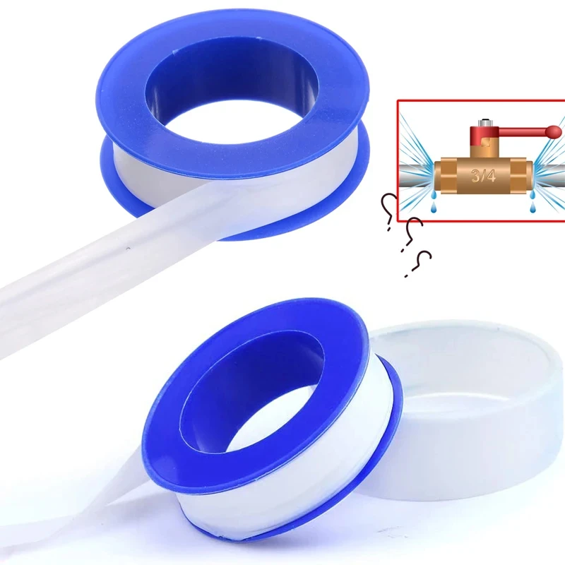 5/10/30 roll PTFE water pipe tape oil-free tape sealing tape accessories screw sealing tape home improvement utility plumbing