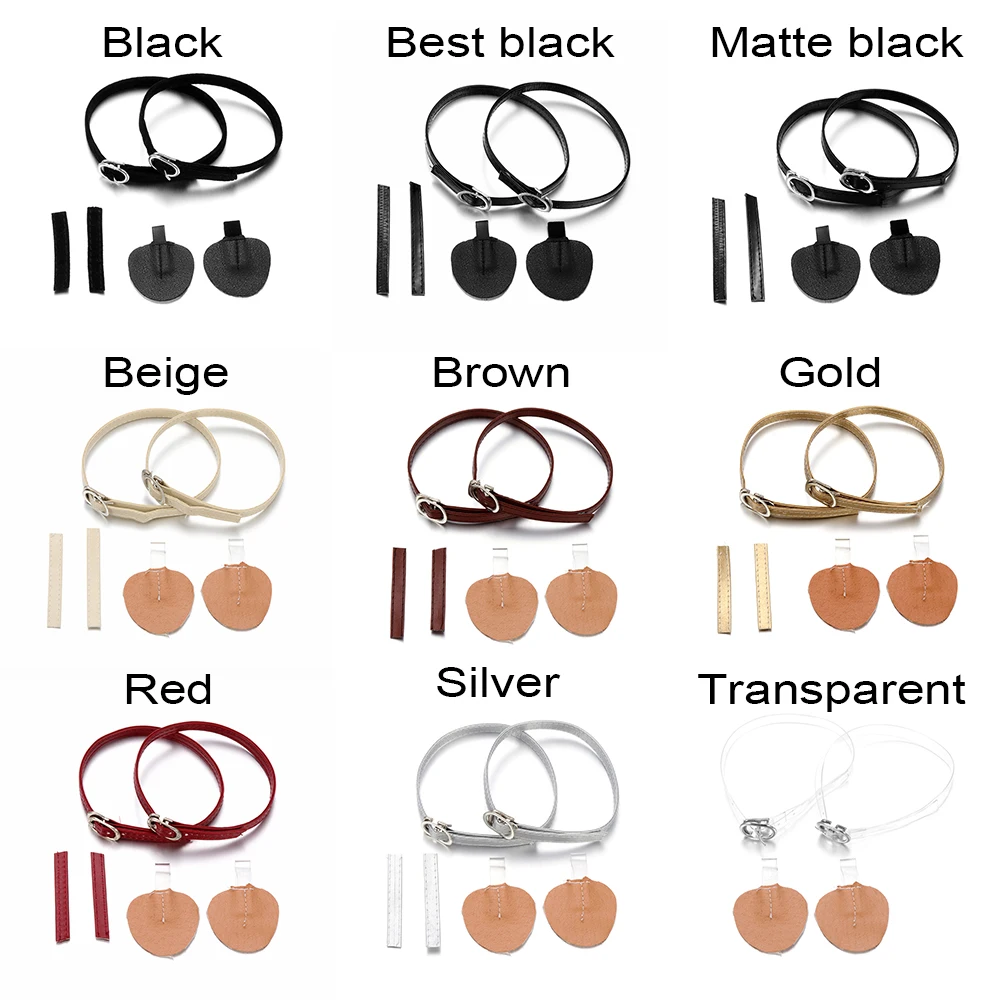 Women High Heels Shoes Shoelaces Metal Tip Anti-skid Ankle Shoe Belt Adjustable 29*0.7cm shoe laces shoe accessories