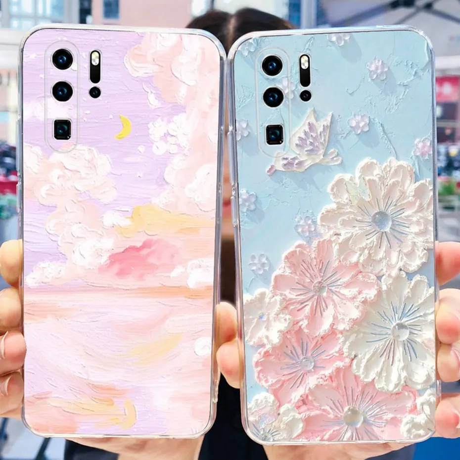 Lovely Printing Soft Silicone TPU Back Cover - Vibrant Design Phone Case