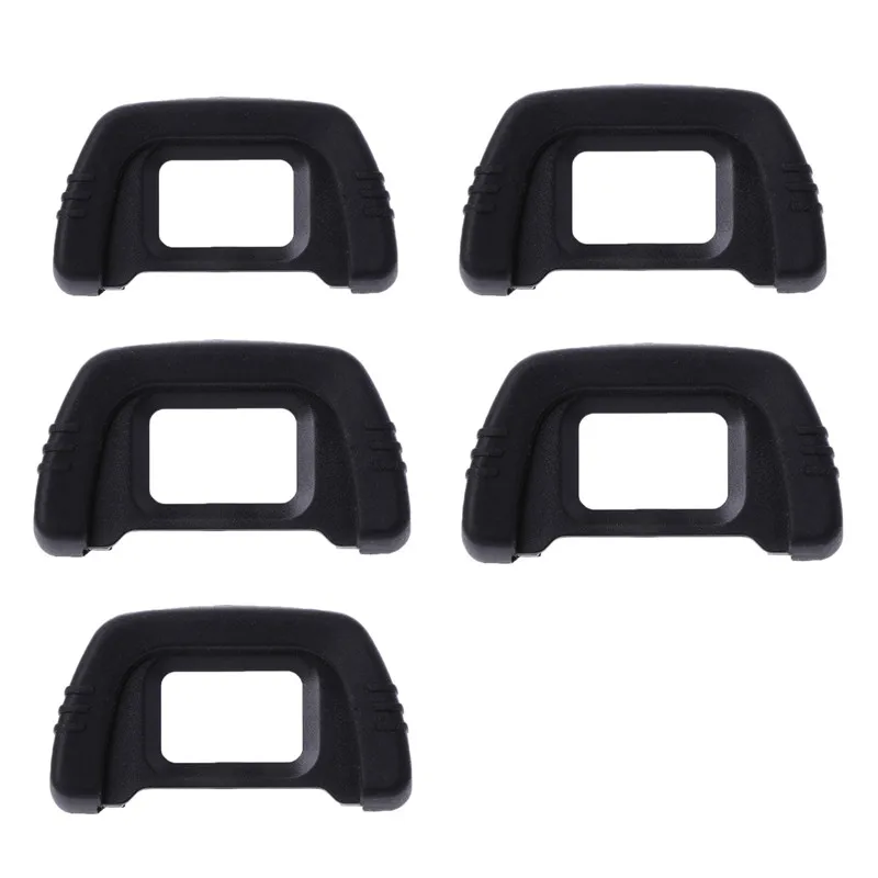 DK-21 Rubber EyeCup Eyepiece Camera Eyes Patch Eye Cup for Nikon D7100 D7000 D300 D80 D90 D600 D610 D750 1/5/10pcs,camera eyecup
