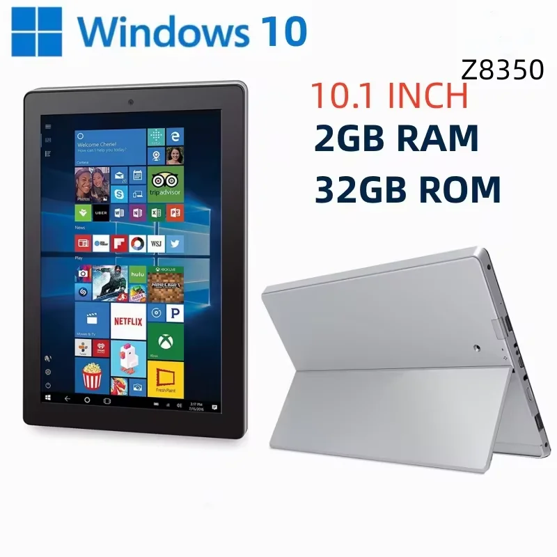 10.1インチ Windows 10 タブレットPC 2GB/4GB RAM 32GB ROM 32bit