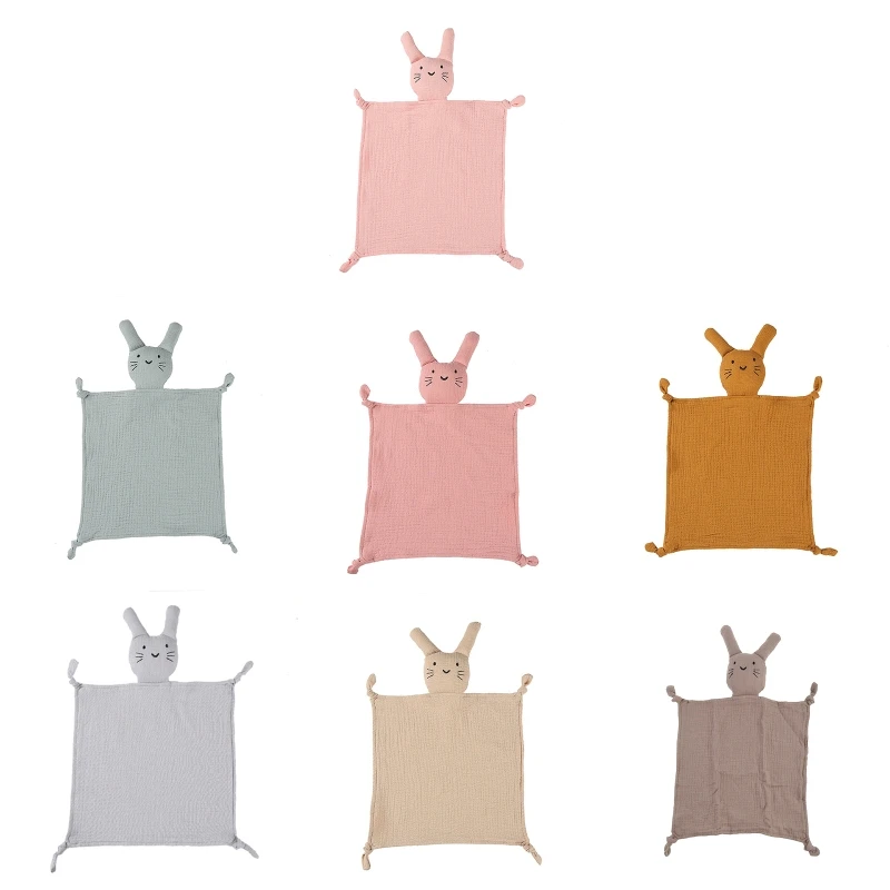 

Детское защитное одеяло, успокаивающее полотенце, мягкая хлопчатобумажная марля с изображением животных для кошек