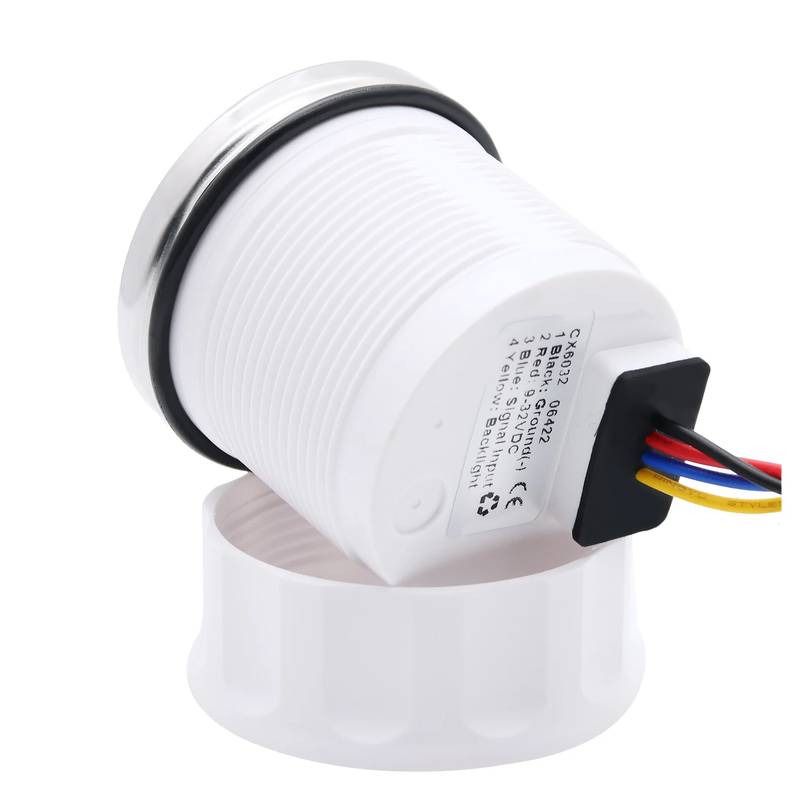 Fuel Level Gauge Fuel Level Sensor Auto Digital 52mm Fuel Level Gauge