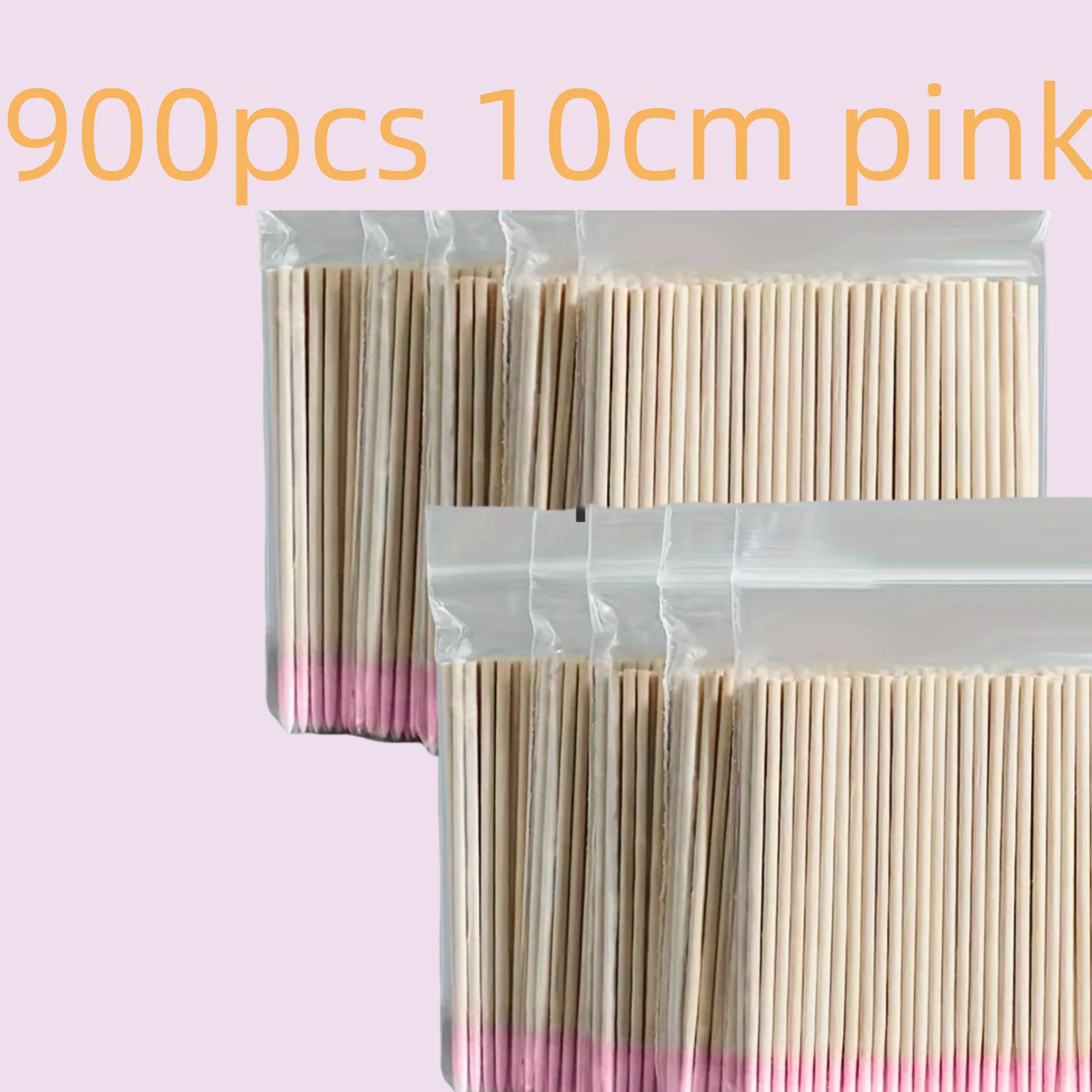 Disposable Wooden Micro Bud Swabs - Lint-Free Eyelash Extension & Glue Removal Tool Kit