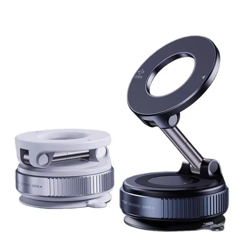 Premium Magnetic Car Phone Holder with 360° Rotation and Strong Grip