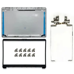 Sleek Silver Laptop Case with Durable Hinges and Top Housing Design (AB Cover Hinges)