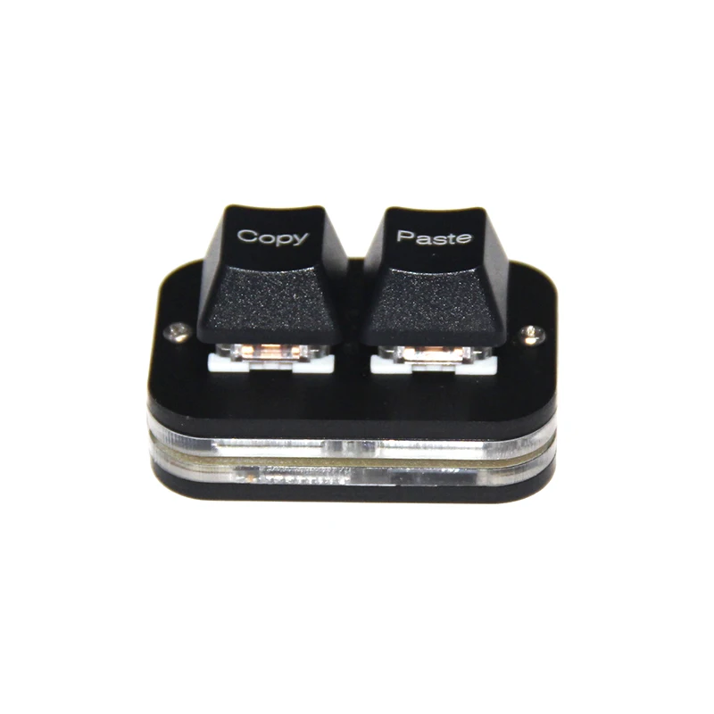 Cópia Colar Teclado Mini Teclado de Atalho do Escritório Mecânico Branco Preto Teclado Chave para a Palavra Excel Ppt Windows Computador Portátil - Imagem 6