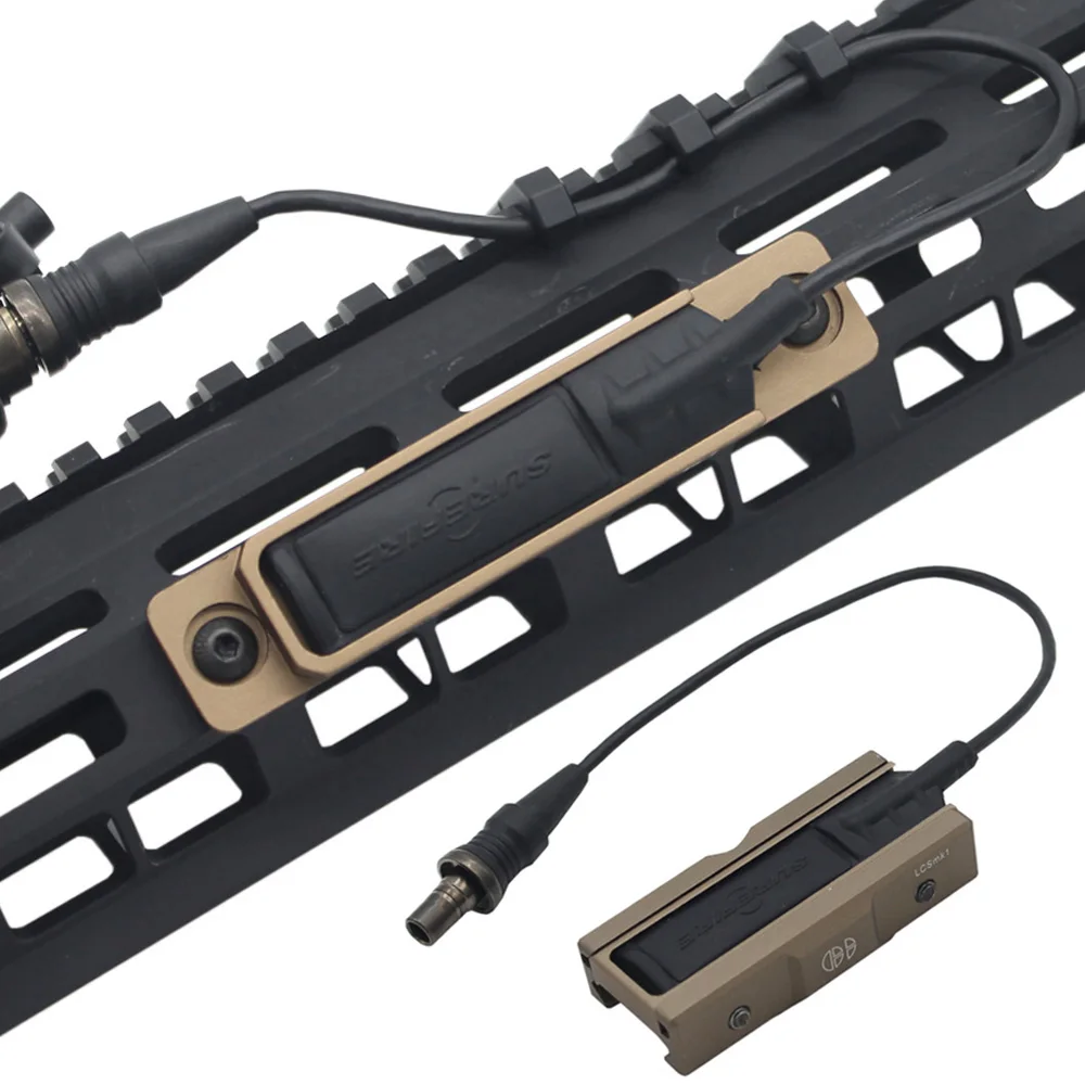 Airsoft Aluminum CNC Picatinny Rail Pocket Panel For M300 M600 Tactical Flashlight DBAL-A2 Mount Pressure Pad Light Mount picatinny rail accessories,weapon flashlight mount