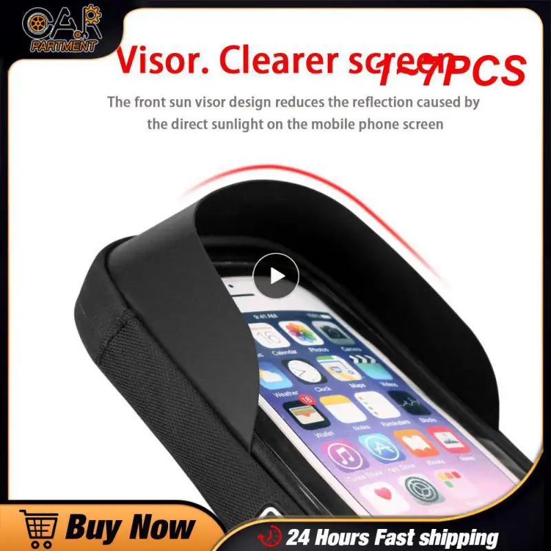 

1~7PCS Rotatable Phone Holder Motorcycle Waterproof Navigation Bracket Universal Moto Scooter Celular Support Front Sun Visor