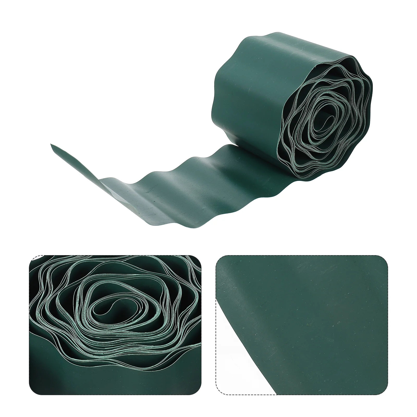 

Green Garden Lawn Fence: Garden Guardrail Courtyard Outdoor Landscape Edging Fence Grass Lawn Flower Beds Borders 9mx10cm