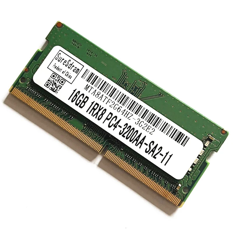 8GB DDR4 メモリ 4枚　PC4-3200AA-SA2-11 MCPNAND HMA81GS6CJR8N-XN SK HYNIX 8GB 3200 DDR4 1Rx8 PC4