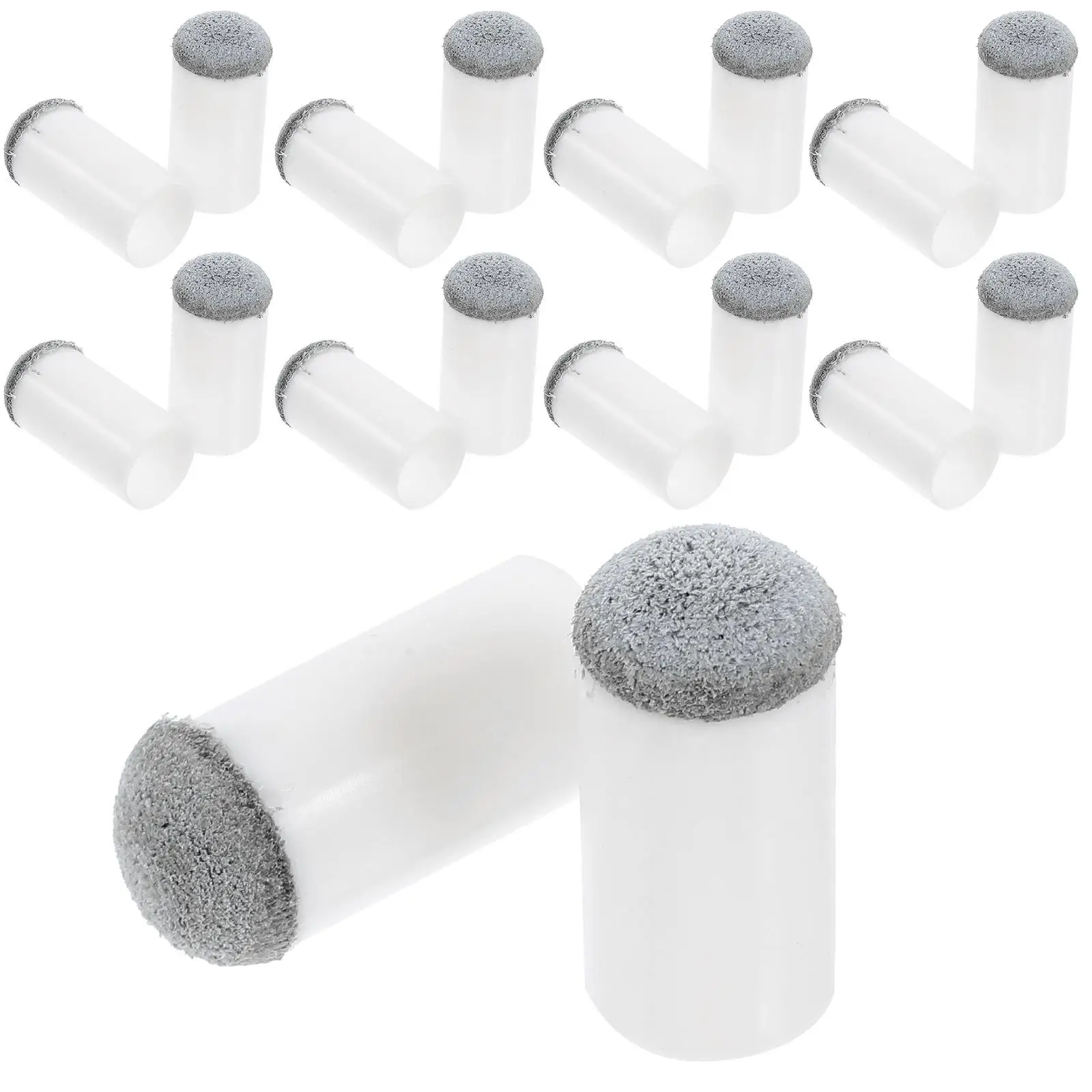 50 Pcs Head Cover Pool Cues Tips Replacement for Billiard Accessories Table Stick