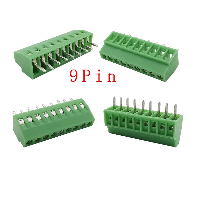 Mini PCB Screw Terminal Block Connector, 2.54mm Pitch, 5/10pcs Set