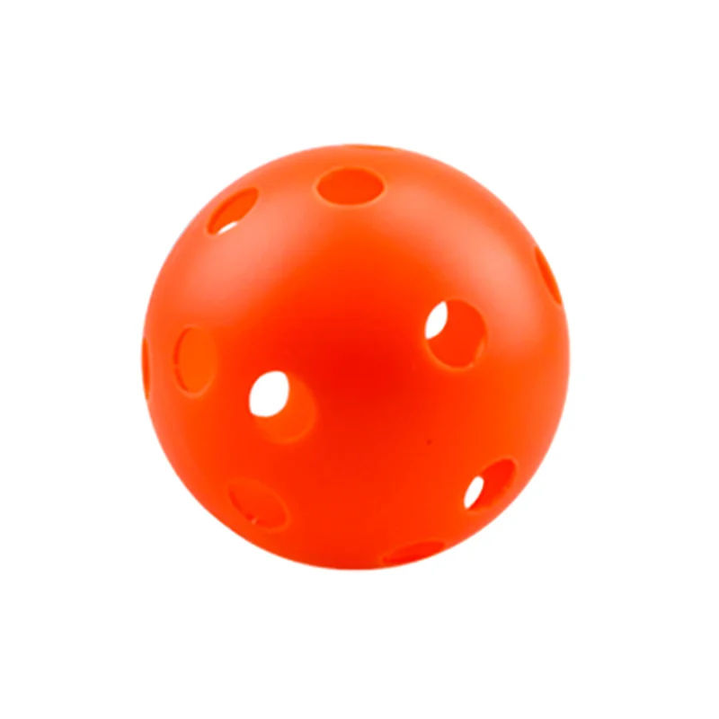 Floorball Stick Ball PE Plastic For Field Hockey Training Street Outdoor Sport Practice Ice Hockey Puck Equipment 72MM 26 Holes hockey stick grip hockey stick extension ice hockey equipment