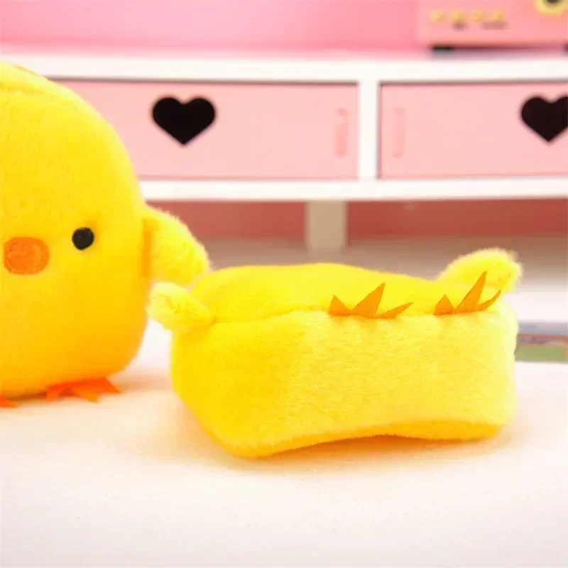 Plush keychain plush coin purse plush key chain wallet keychains 1pc 12cm Kawaii Cartoon Children Animals Plush Coin Purse Keychain Headphone Wallet Card Bag Pocket Pendant