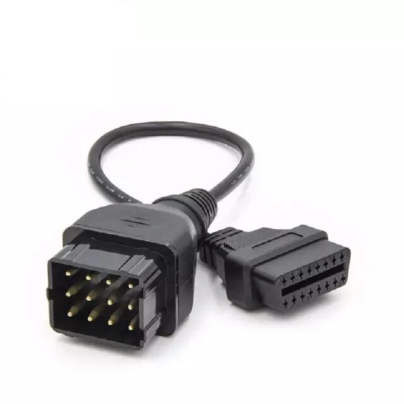 Adaptateur Prise OBD2 Vers 12 Broches Pour Poids-lourds Renault - ICARSOFT - Neuf Garanti 2 Ans