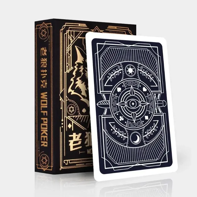 Playing Cards 54 Pcs Paper Werewolves Poker Card Deck Family Party Board Game Playing Cards Beautiful Present Collection Pokers Deck of Cards