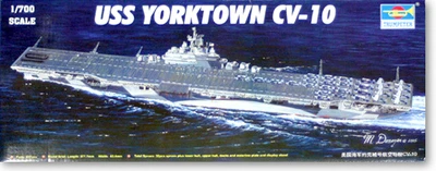 

Trumpeter 05729 1/700 USS Yorktown CV-10 plastic model kit