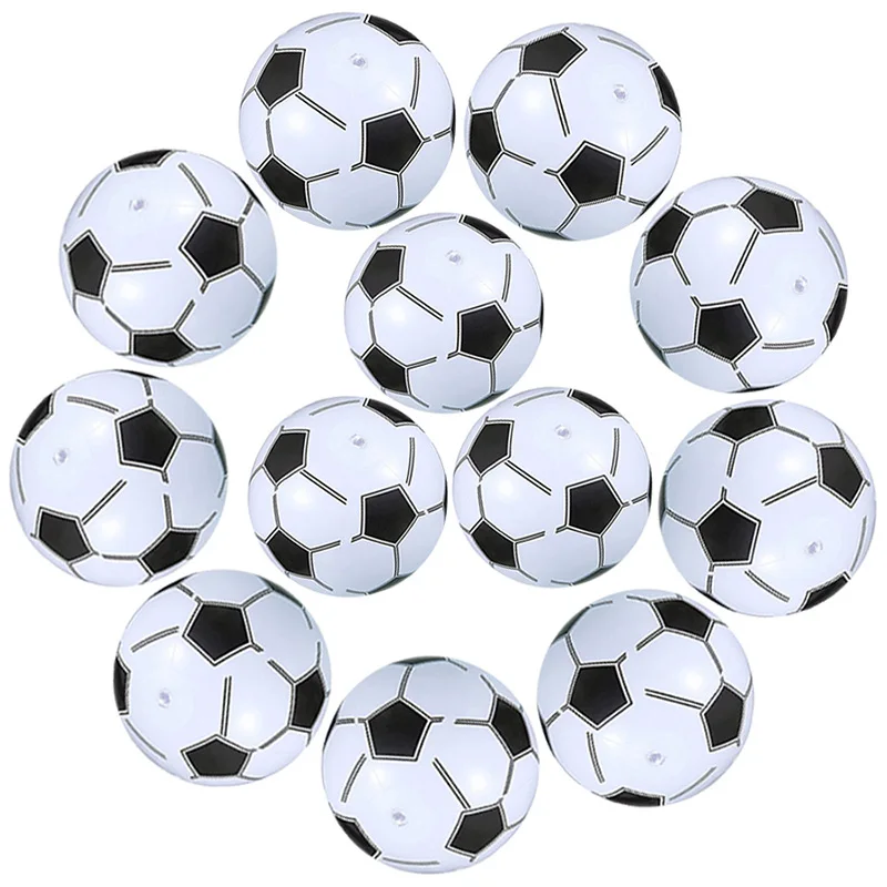 Water Toys,Inflatable Water Toys,Water Balloons,Inflatable Ball Toys,Inflatable Football Toys,Outdoor Pool Water Balloons,Summer Beach Ball,Soccer,For Adults Children Toys 12Pcs