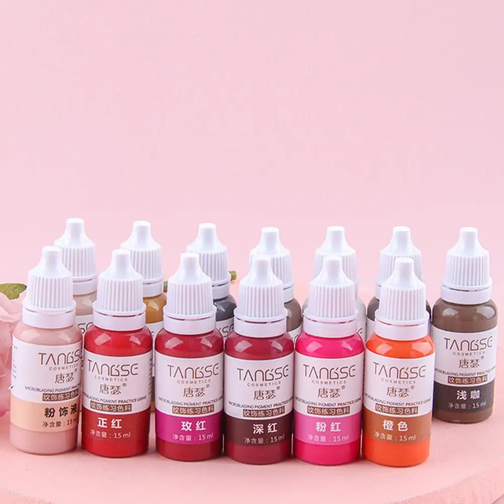 Practice Tattoo Ink Set for Body Beauty Art