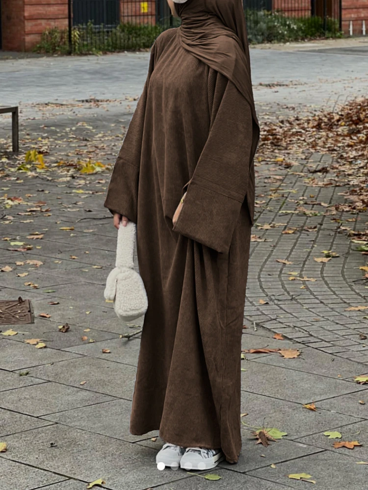 abaya hiver femme