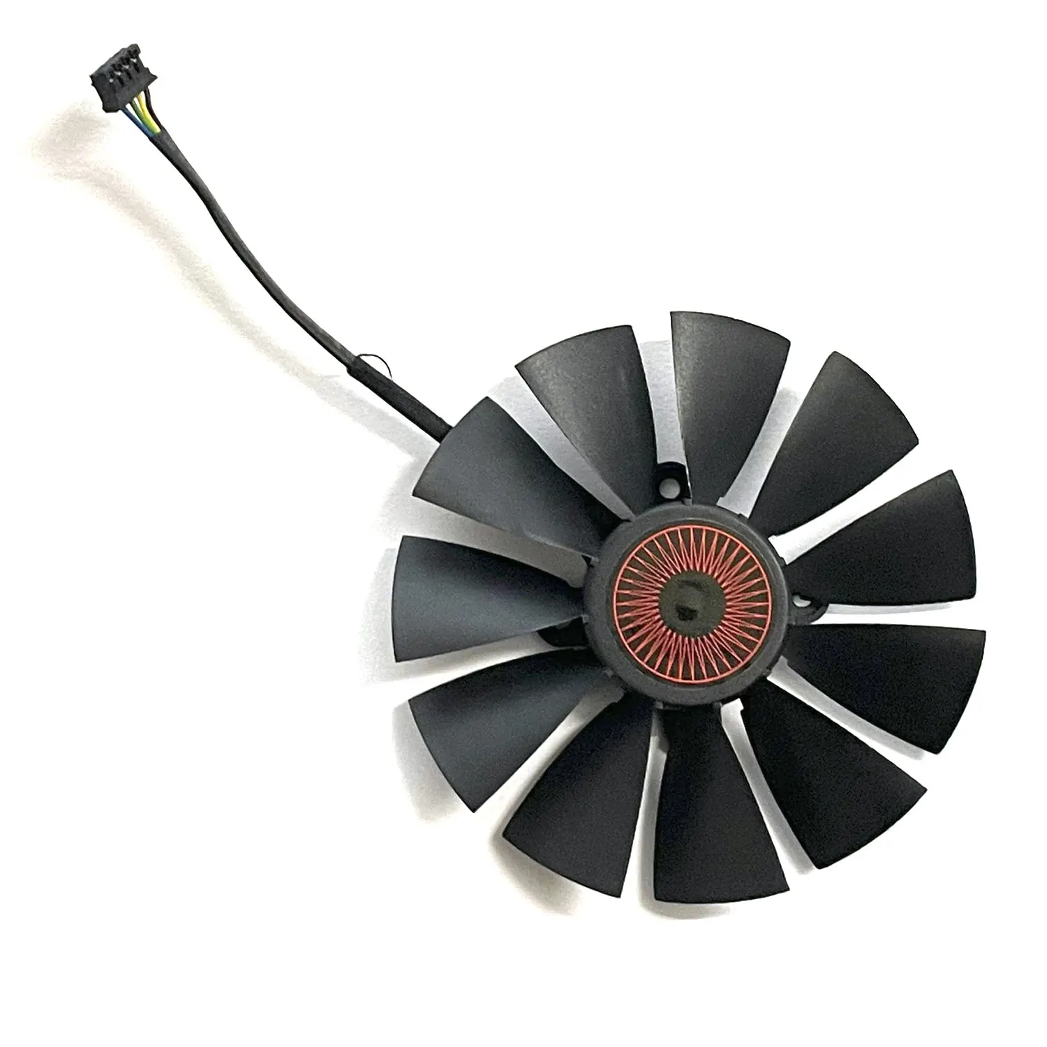 Ventilador Cooler para Asus Strix Gtx 970 980 780 ti r9 380 Placa de Vídeo Gráfica Ventilador 95 mm Fd10015h12s 0.55a 5pin Gtx980 - Imagem 5