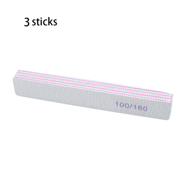 File 100 To 180 Manufacturers Buffs Lime-sand Nail Files 100x180 For Manicure Tools Professional Filer Touch Nail Remove