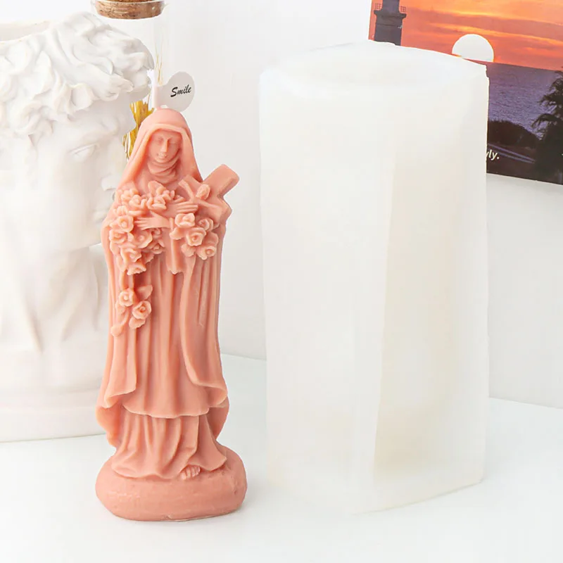 Jesuses Family - Moldes De Silicona Para Velas Religiosas, Moldes Para Velas Perfumadas, Moldes De Resina Para Hacer Velas