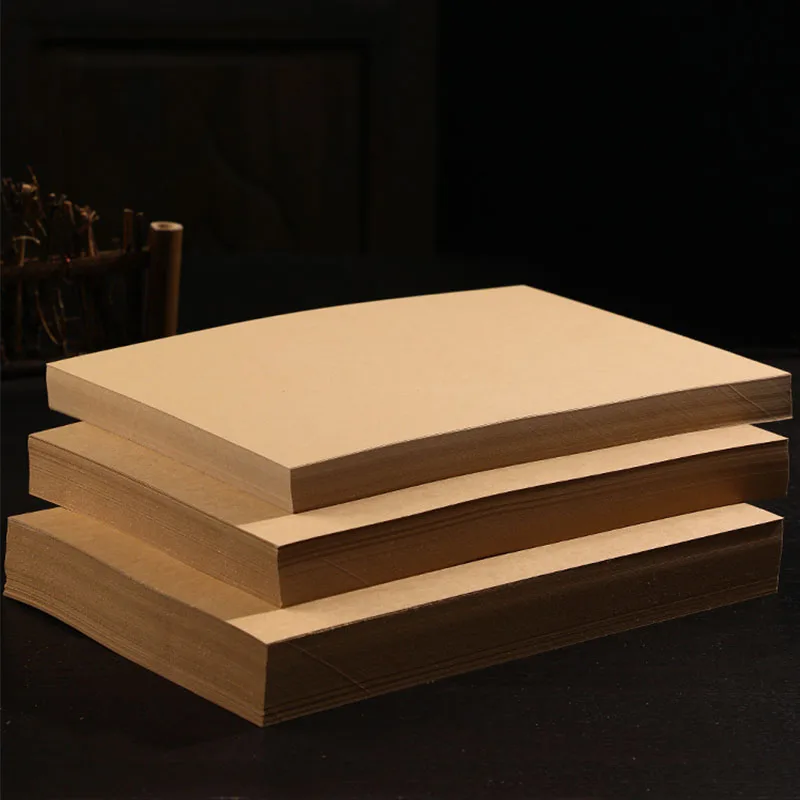 

100 шт./компл. 8k/A4, печатная бумага из воловьей кожи, 150 г, толстая версия, картон ручной работы для покраски древесной целлюлозы