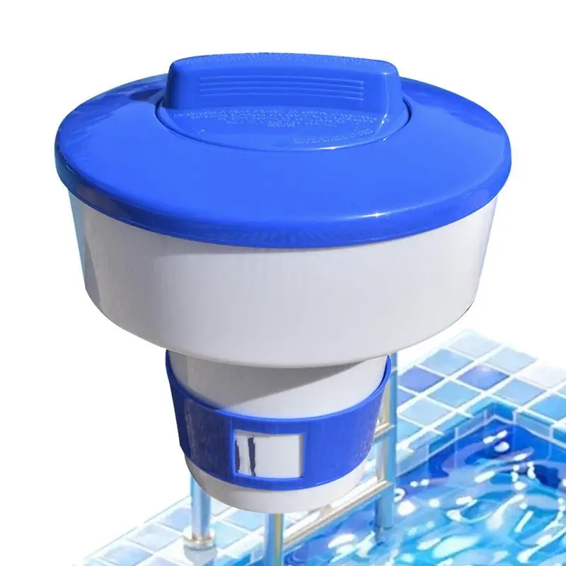 

2023 New Swimming Pool Chemicals Floater Chlorine Bromine Tablets Floating Dispenser Applicator Spa Hot Tub Supplies