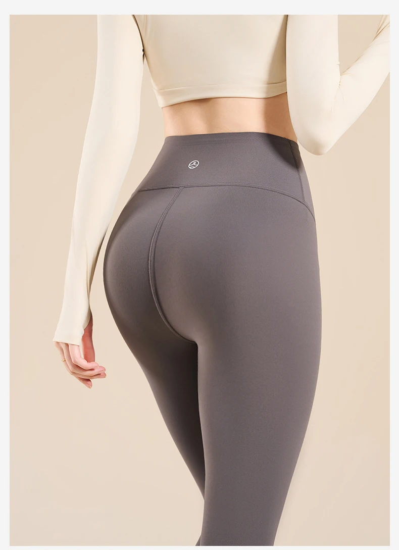 BIVIGAOS Upscale Zero Polyester Fall Winter Warm Sharkskin Leggings Women Fleece Heating High Elastic 10A Antibacterial Leggings