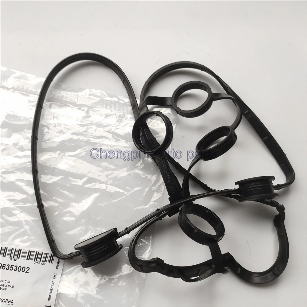 10pcs Genuine Engine Valve Cover / Camshaft Cover Gasket OEM# 96353002 rubber gasket solenoid valve filter gasket auto valve blanking plate for Chevolet Aveo Excelle 1.6L Daewoo Lanos
