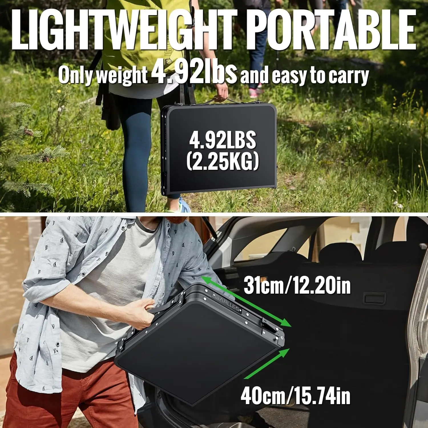 2ft Folding Camping Table 4