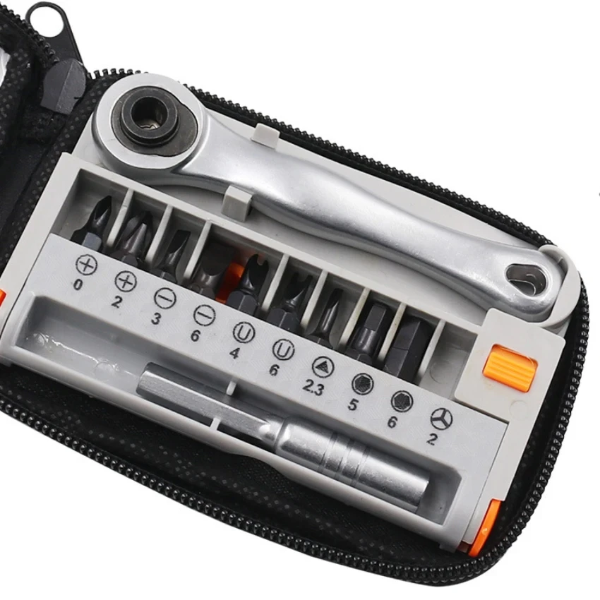 HYCHIKA 24-in-1 ratelschroevendraaierset - mini-ratelsleutel met