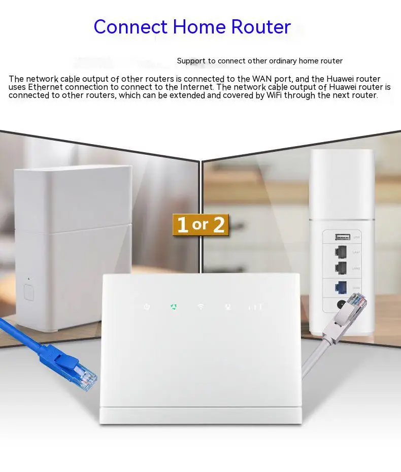 antena e 2 antenas, desbloqueado, B315S-22, 3G, 4G, LTE, CPE