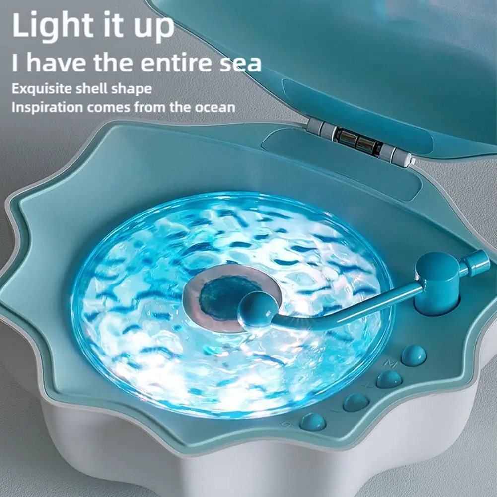 Creative Shell Light Wireless Bluetooth Speaker High-quality Subwoofer Sleeping Desktop Ornaments Romantic Gift For Friends bluetooth speaker portable speaker audio speakers tweeter speaker bookshelf speakers