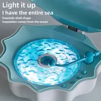 Creative Shell Light Wireless Bluetooth Speaker High-quality Subwoofer Sleeping Desktop Ornaments Romantic Gift For Friends 1