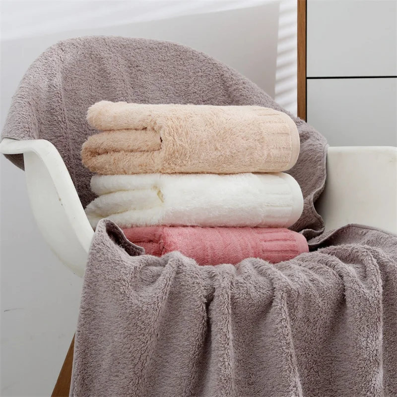 Soft and Absorbent Egyptian Cotton Towel Set - Perfect for Home and Travel Towels Bathroom Spa Large Body Bath Sauna the Shower 5