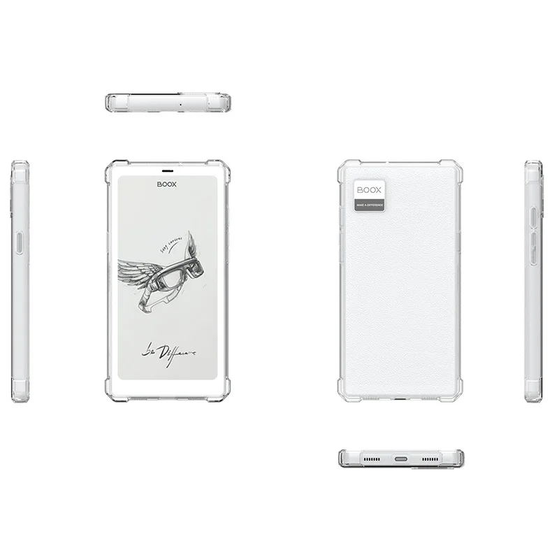 Clear TPU Back Cover with Shockproof Airbags
