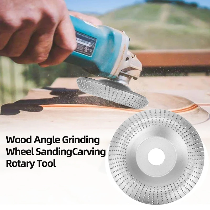 Round Grinding Wheel Carbide Steel Sanding Abrasive Disc 22mm Bore Shaping Carving Rotary Tool for Angle Grinder 16 100mm
