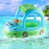 Car shape Toddler pool floats,Baby Swimming ring beach toys,Pool float for kids swim floaties，floaty for toddlers 4-6 4