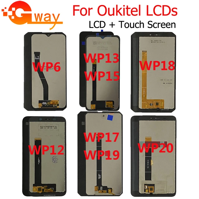 LCD Display For Oukitel WP5 WP6 WP8 WP9 WP10 WP12 WP13 WP15S WP16 WP17 WP18  WP19 WP20 Pro WP21 WP22 WP23 WP26 LCD Display Screen - AliExpress