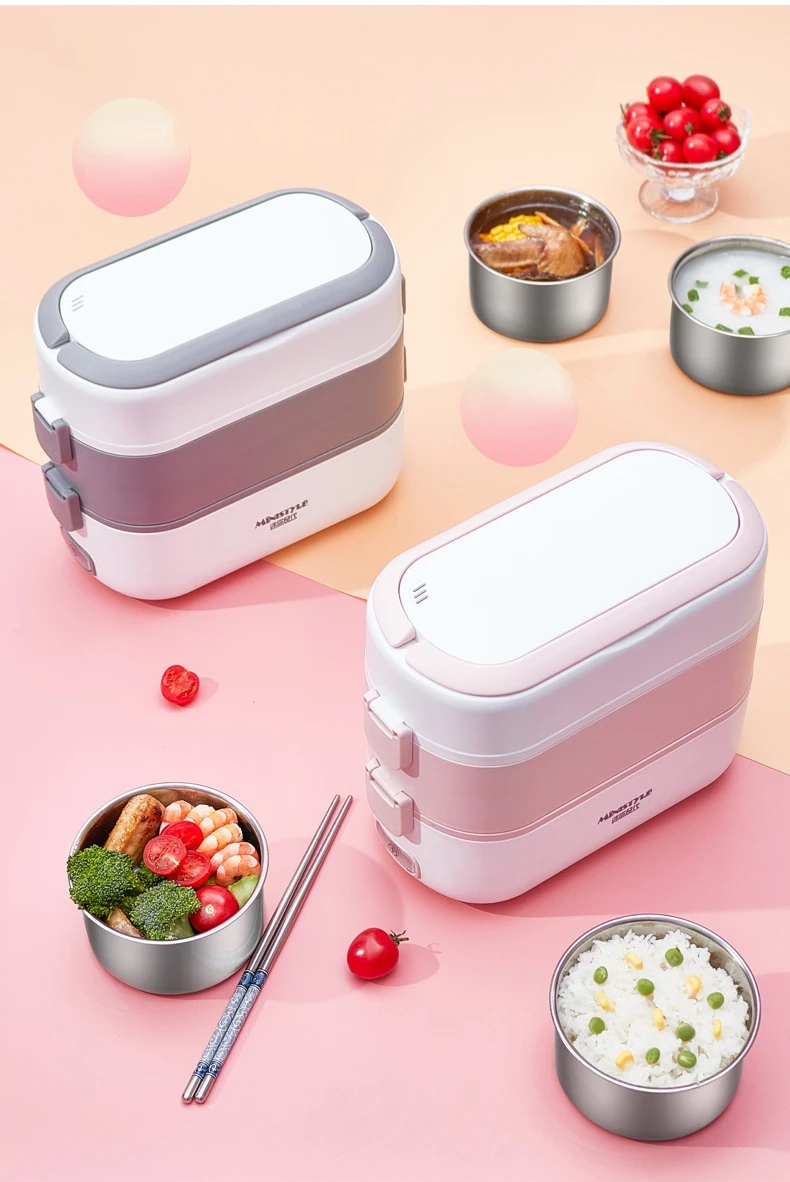 Multifunctional electric lunch box, household plug in bento box, steaming  and cooking hot rice divine device, heating lunch box, - AliExpress